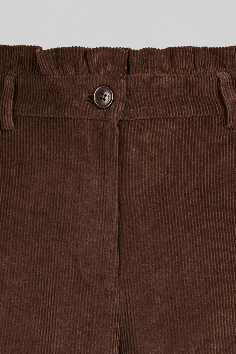 Teddy Smith S-Alois Chocolat short donna velluto cotone