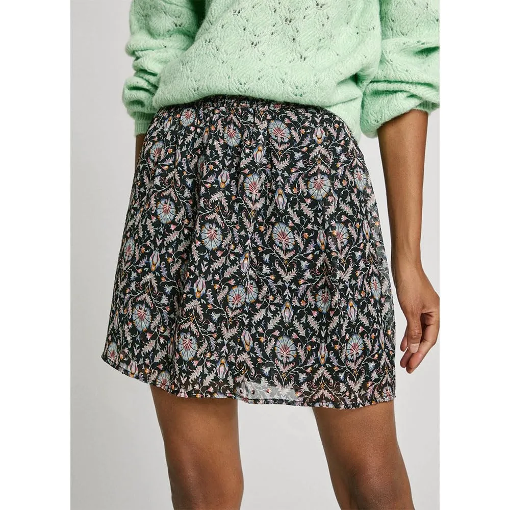 Pepe Jeans Penelope Minigonna Donna Chiffon Drappeggio