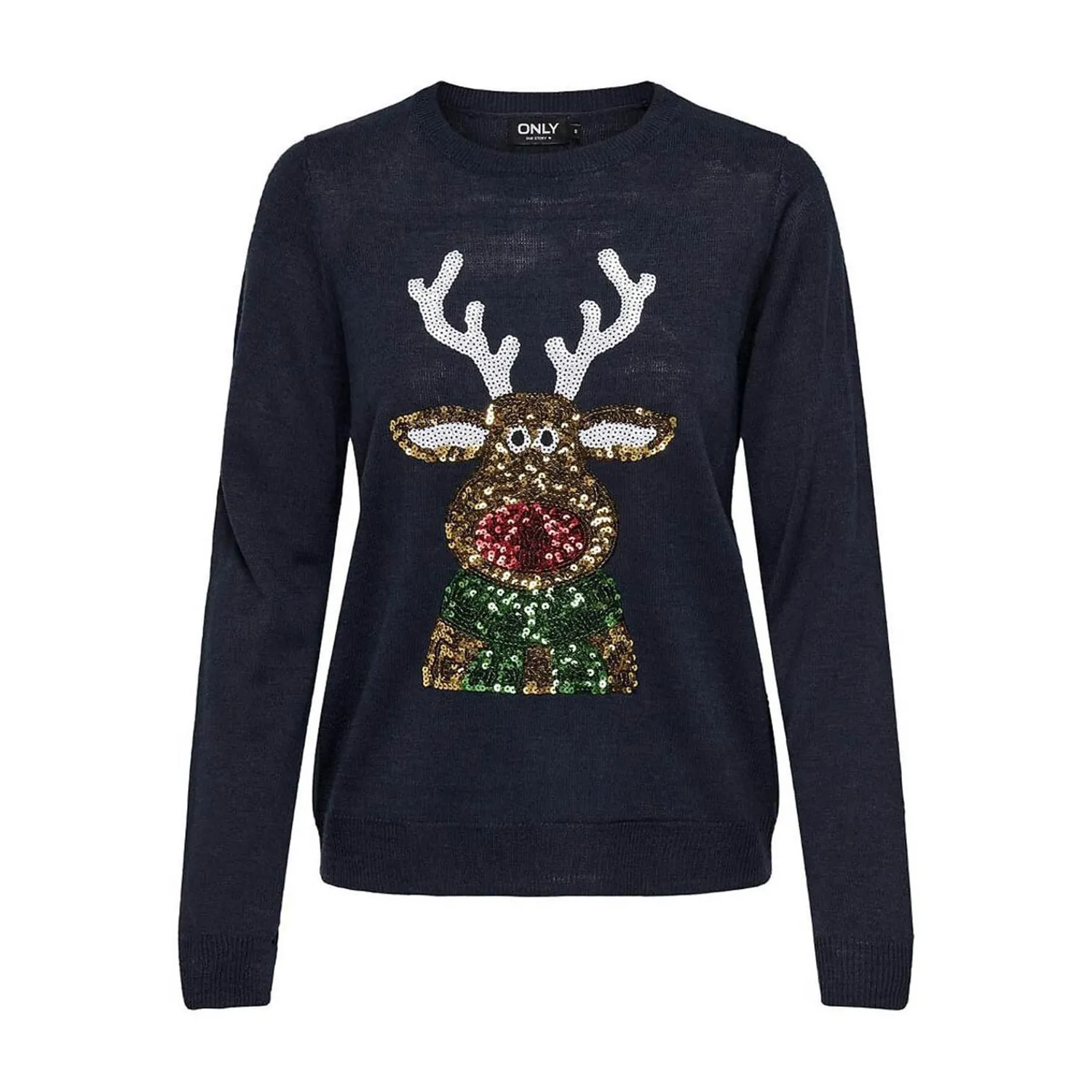 ONLY Onlxmas maglione natalizio renna