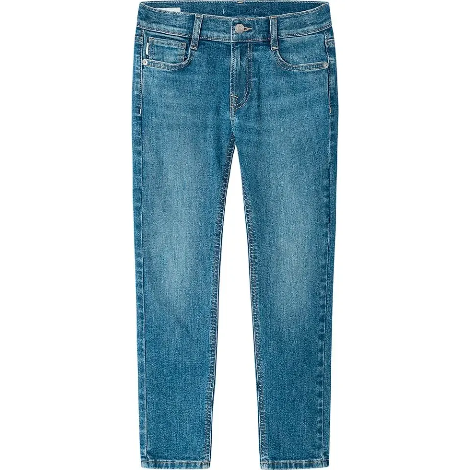 Pepe Jeans Asher Jeans Taper Bambino 10 Anni Blu