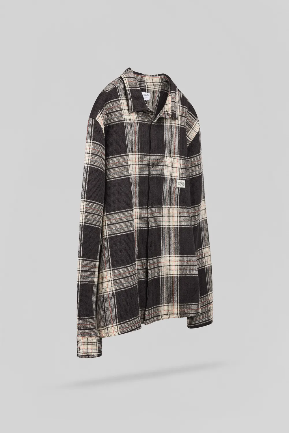Teddy Smith C-Structure camicia uomo marrone quadri