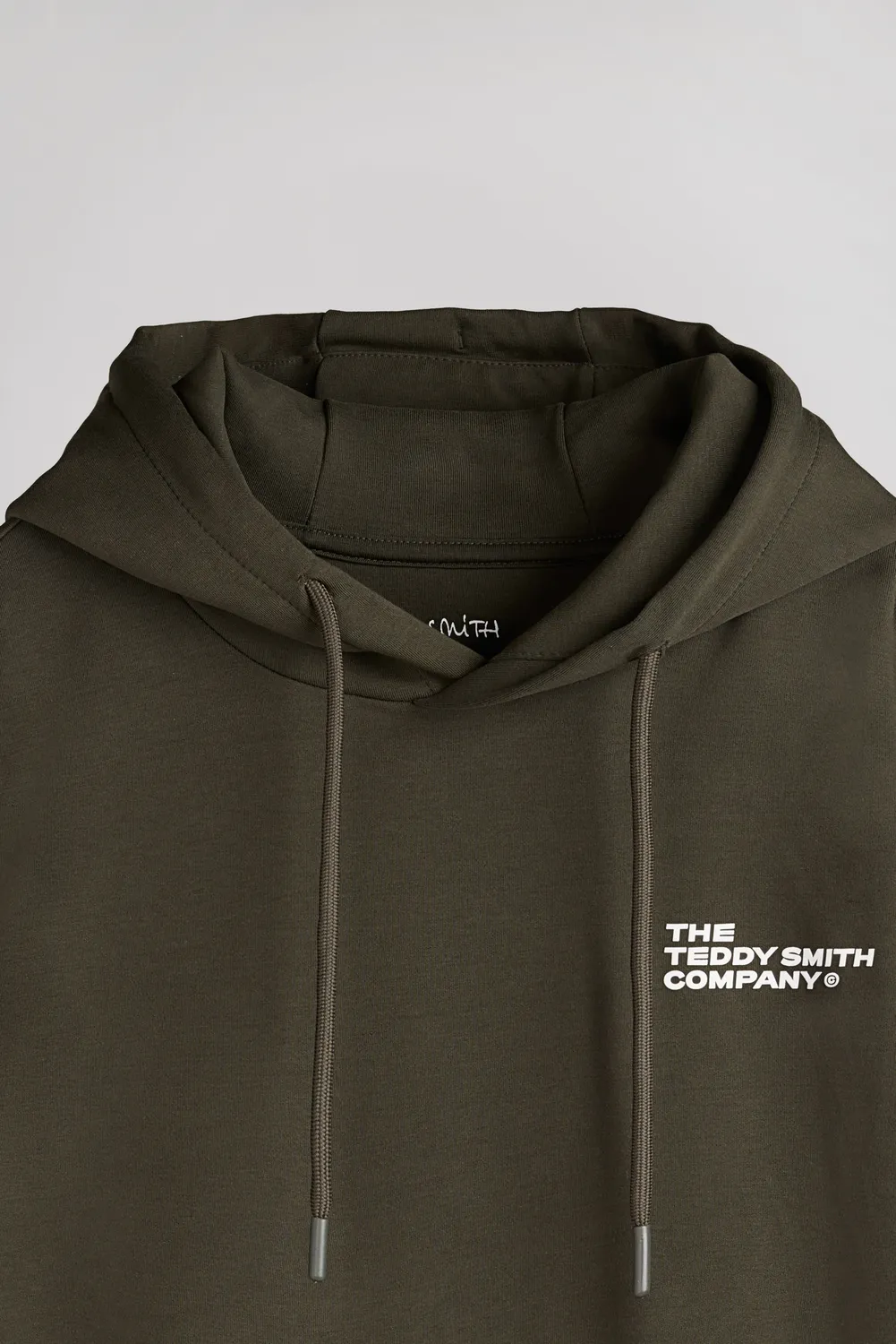 Teddy Smith S-Company Hoody felpa kaki uomo