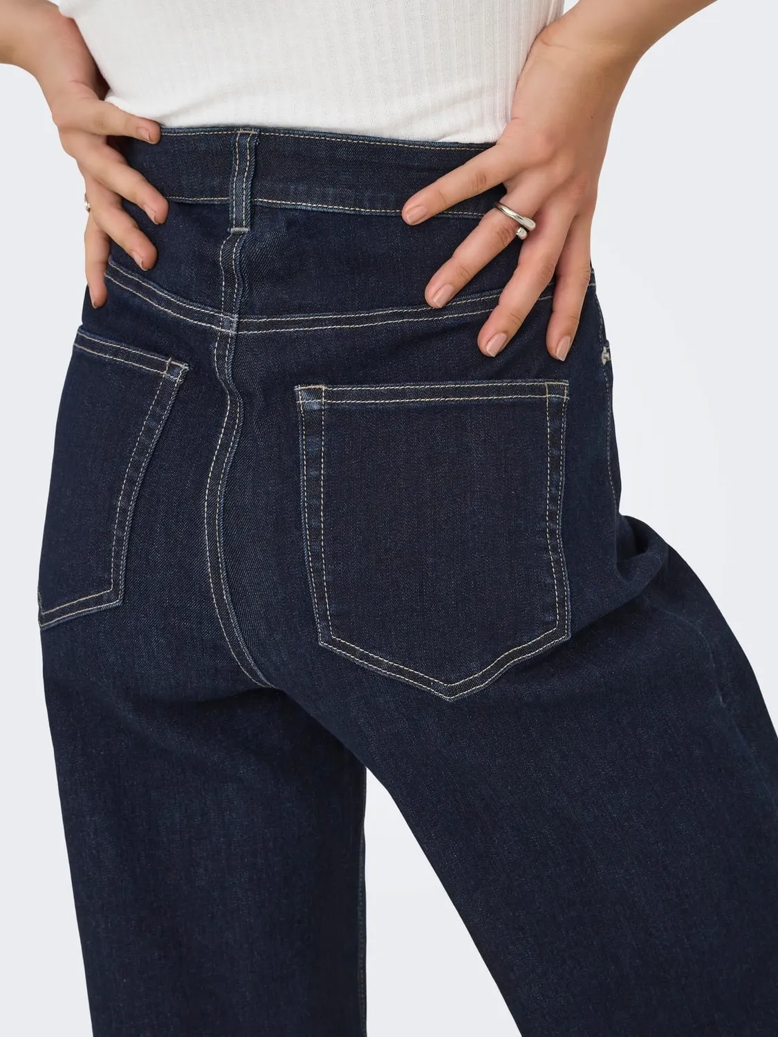 ONLY ONLJUICY-WAUW jeans wide donna L 30L