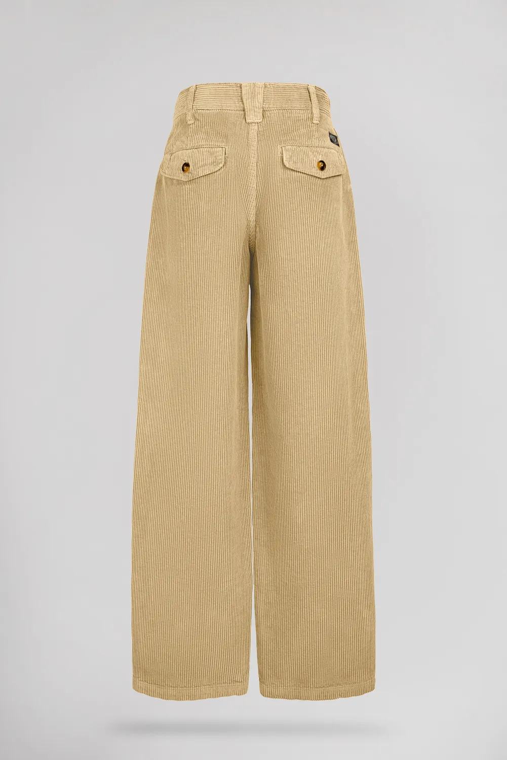 Teddy Smith P-Eddy Baggy pantalone velluto beige ragazzo