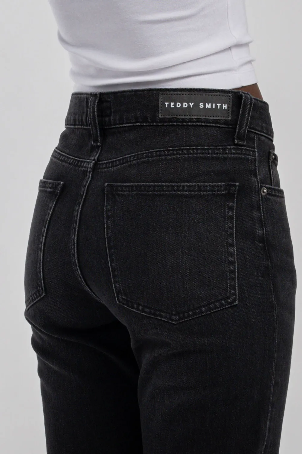 Teddy Smith P-Ginger jean nero straight