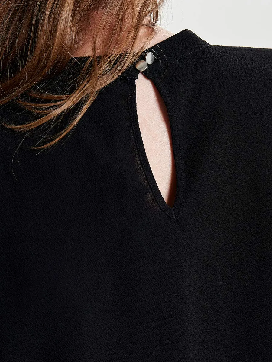 ONLY Onlnew Mallory camicia nera manica lunga 42