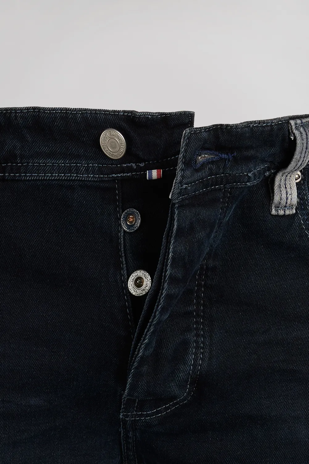 Teddy Smith Rope Reg L32 jeans dritto uomo blu encre