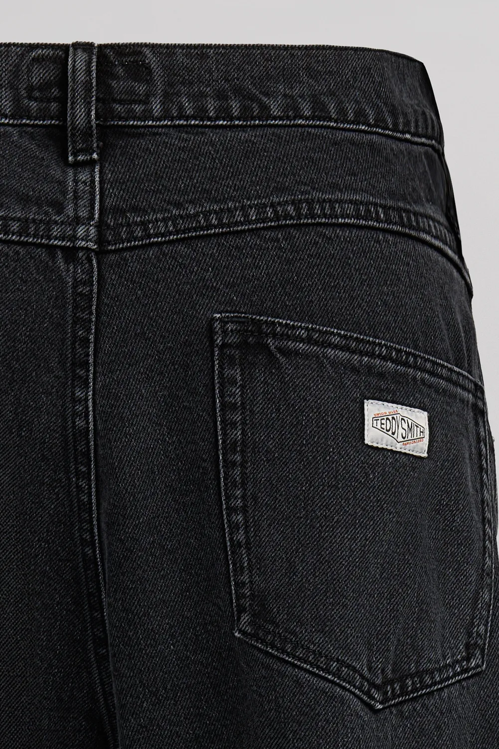 Teddy Smith Memphis Straight jeans nero used relaxed L32