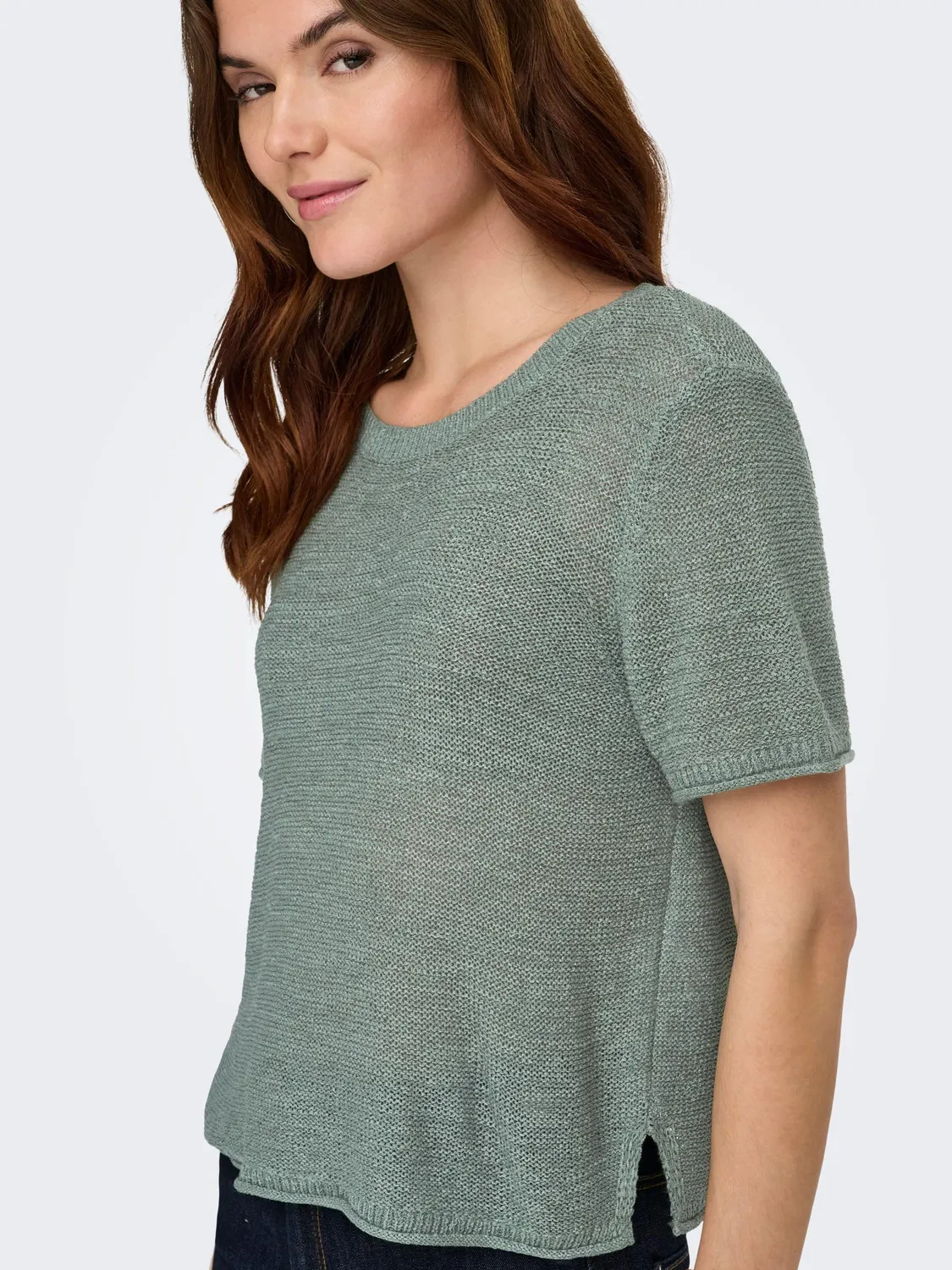 ONLY ONLSUNNY top donna maglia scollo tondo