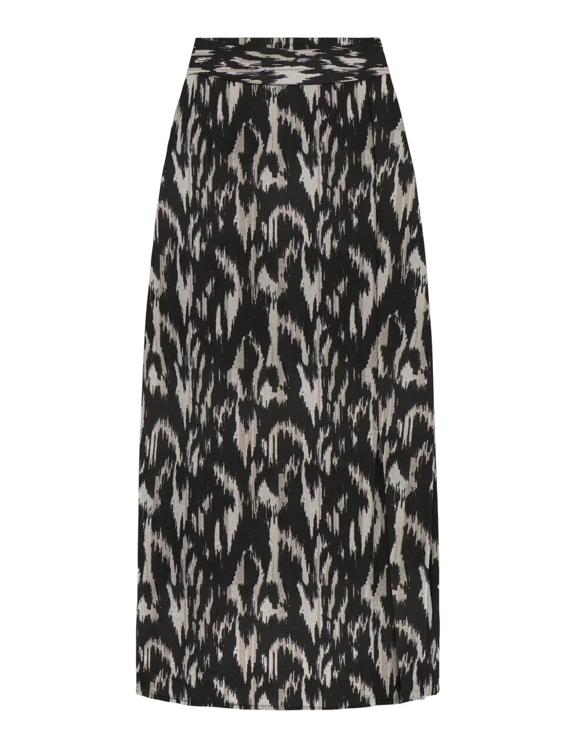 Only Onlnova Life Vis Piper Slit Skirt AOP gonna donna S
