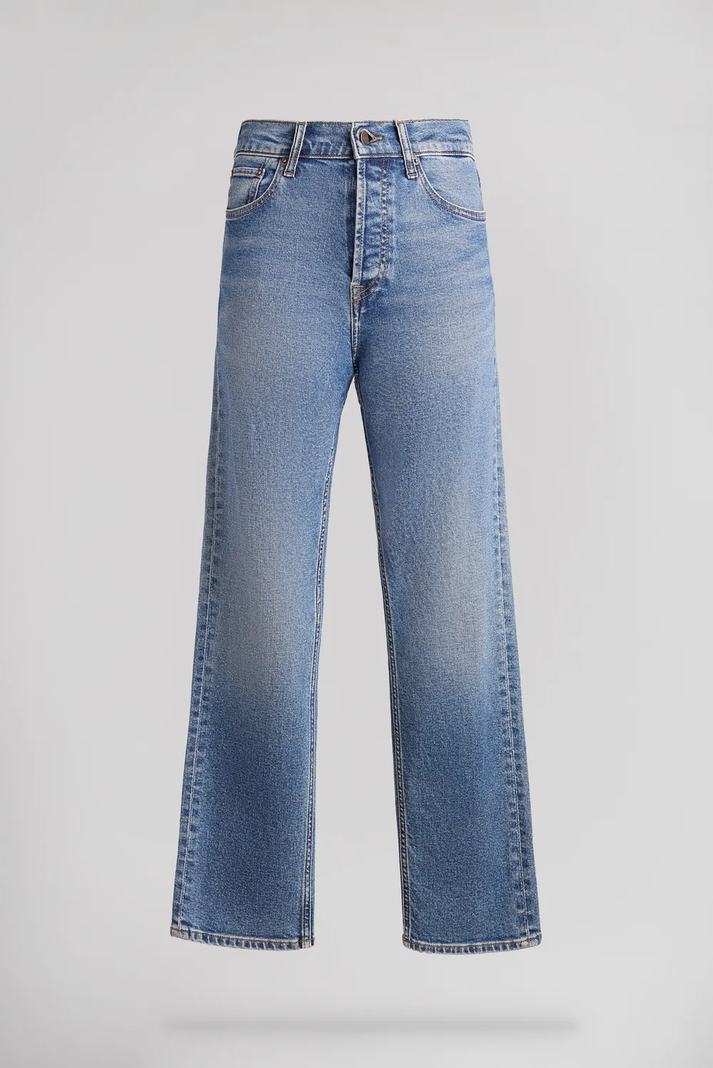 Teddy Smith P-Ginger Straight jeans dritti vintage indigo donna