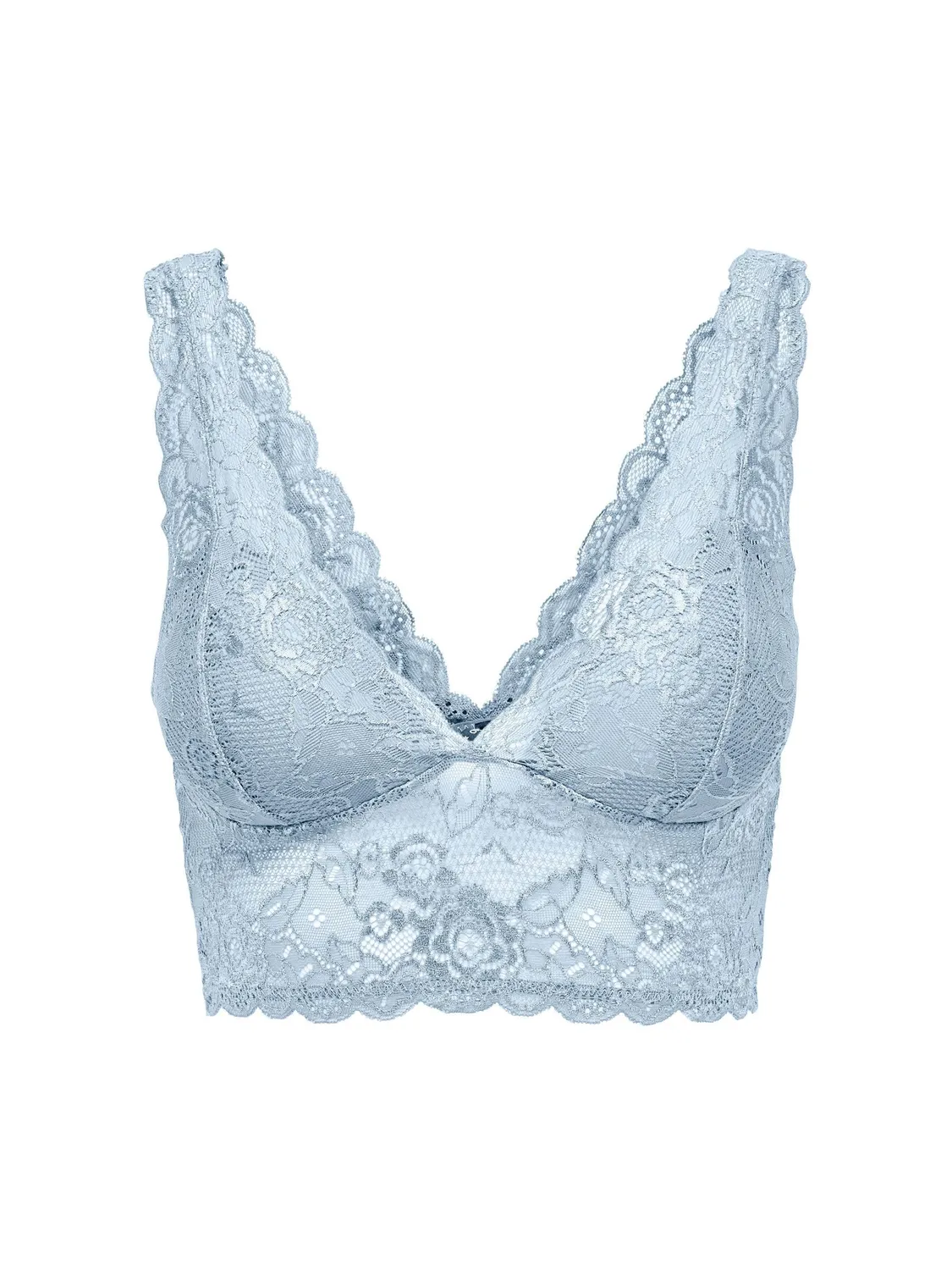 ONLY Onlchloe reggiseno pizzo rosso High Risk Red