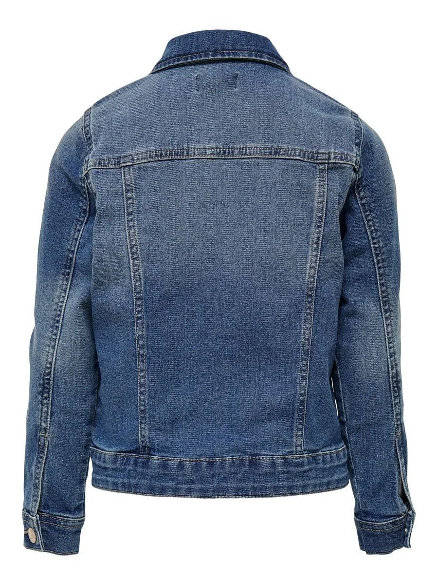ONLY Konsara Med Blue Dnm giacca jeans bambina taglia 128