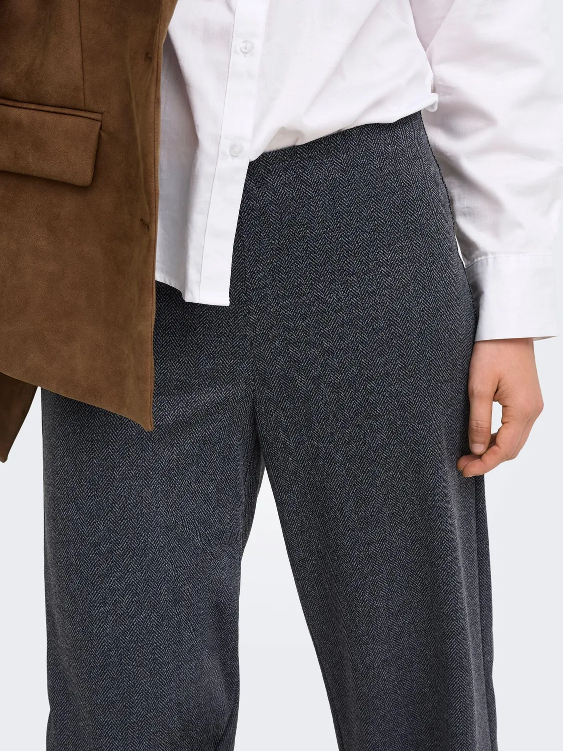 ONLY Onlbremen MW Pantalone Herringbone XL 32L