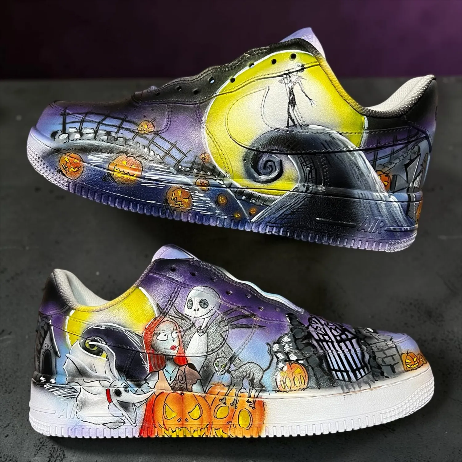 Never Say Never Nike Air Force 1 Sneakers Jack Sally