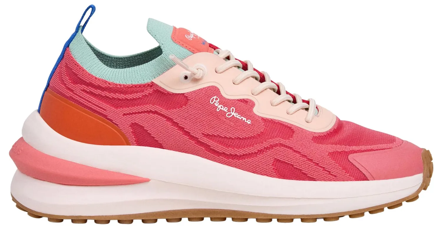 Pepe Jeans Winslow Fresh W sneakers donna con zeppa