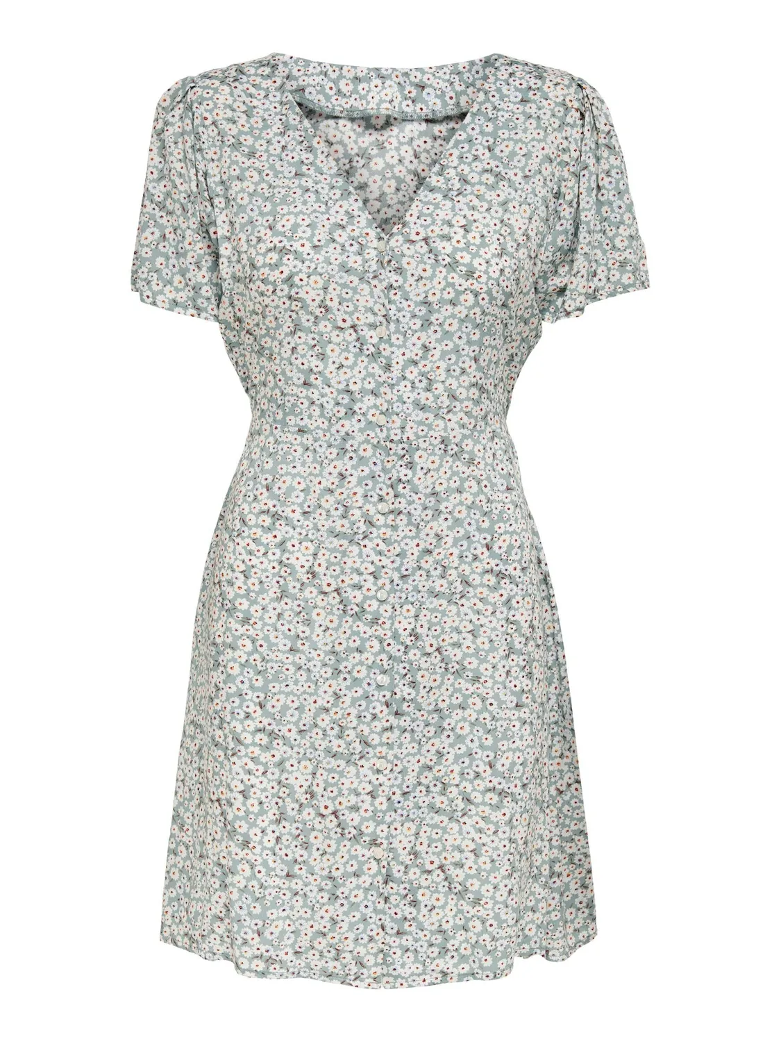 ONLY Onlevida Short Dress Wvn Noos abito corto floreale