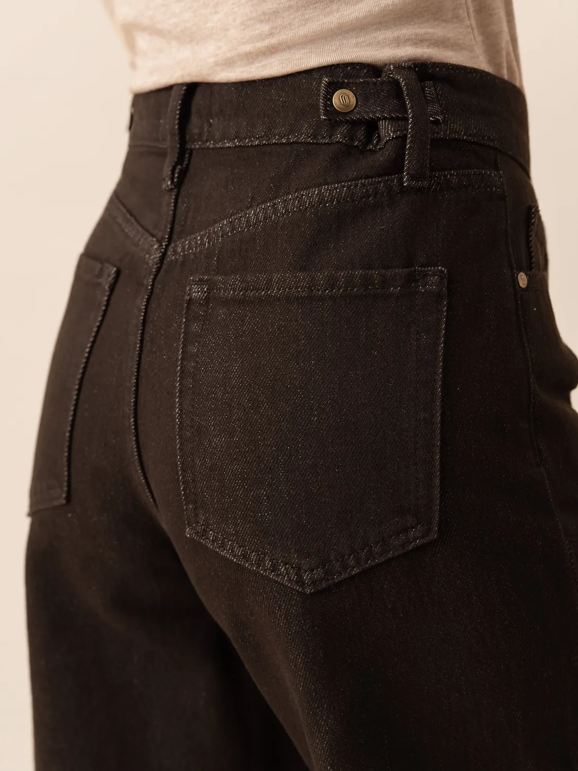 Oraije Logan jeans wide marrone