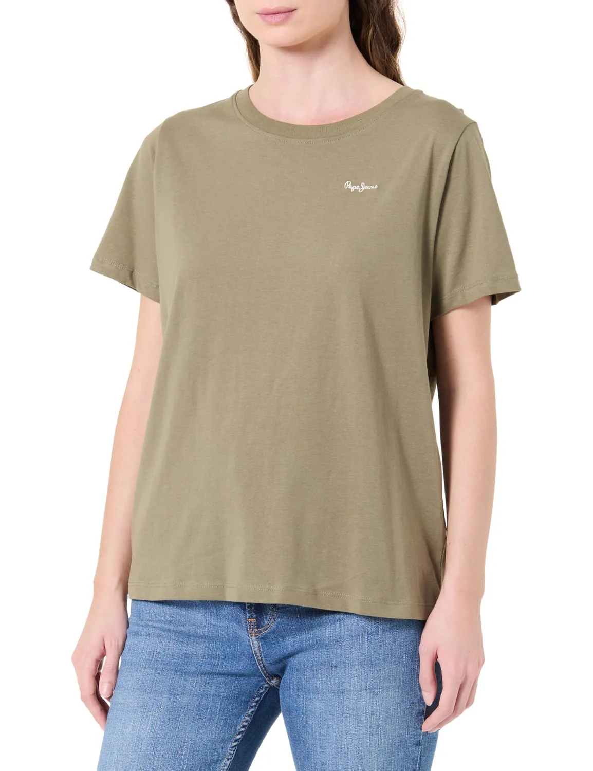 Pepe Jeans W Basic Logo t-shirt donna cotone