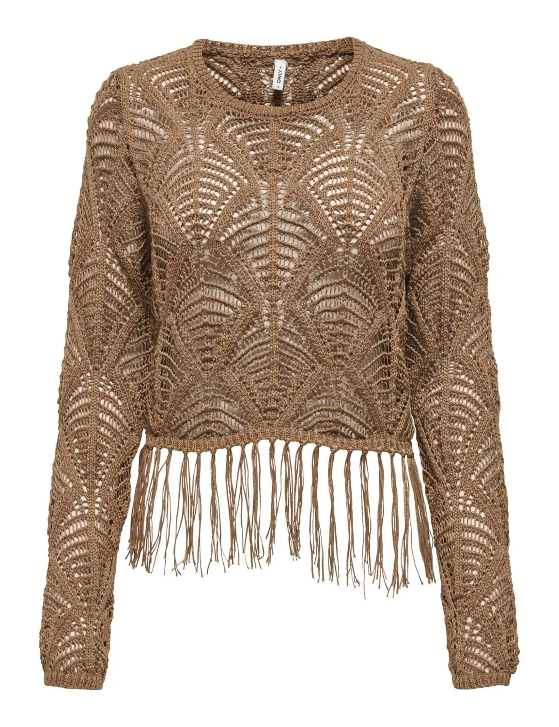 ONLY Onlleonie LS maglia betulla XS strutturata