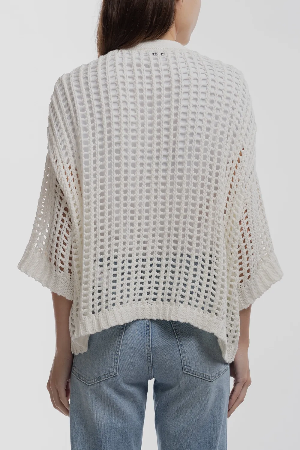 Teddy Smith G-Valentina cardigan bianco donna