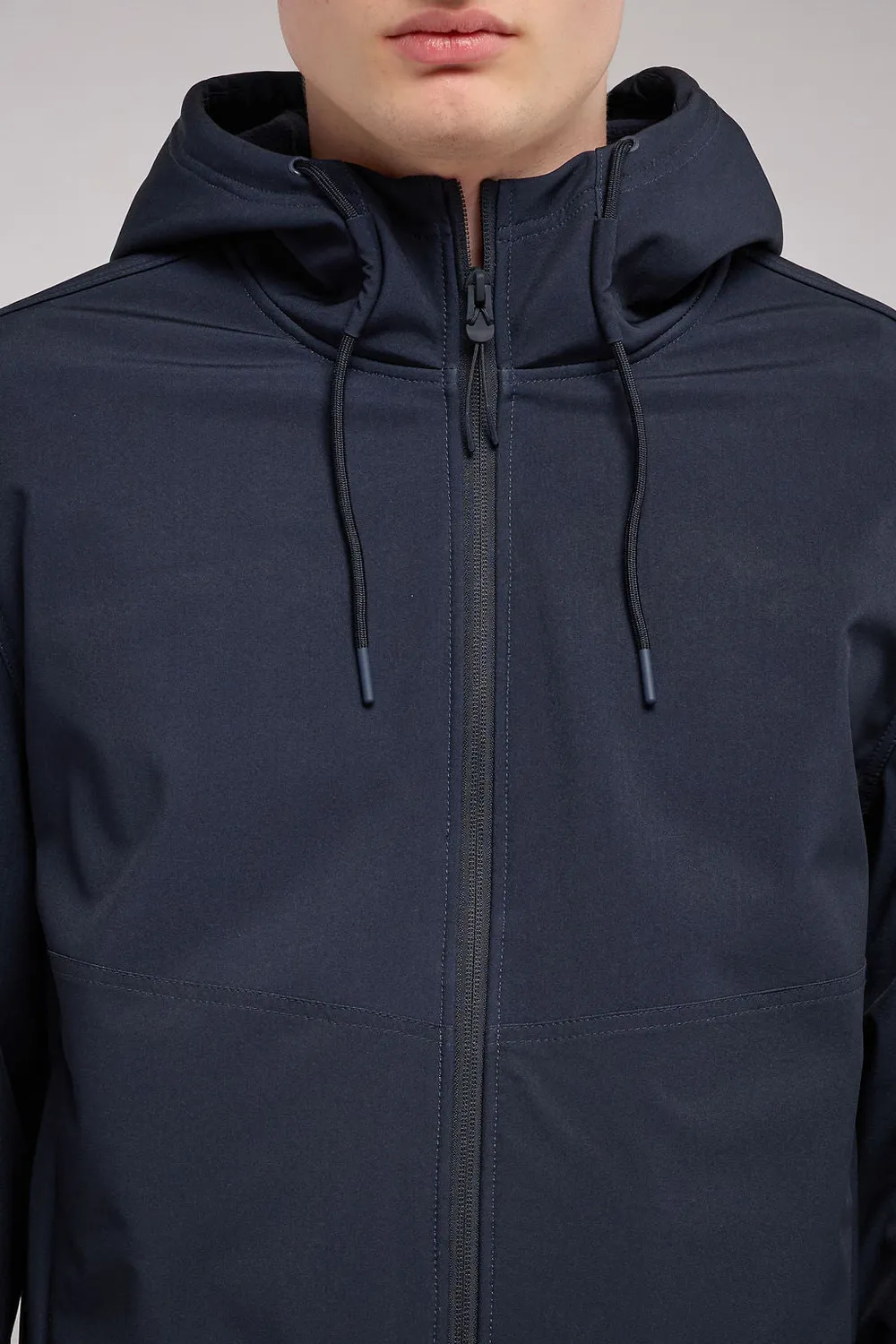 Teddy Smith B-Renzo Giubbotto Uomo Dark Navy Softshell