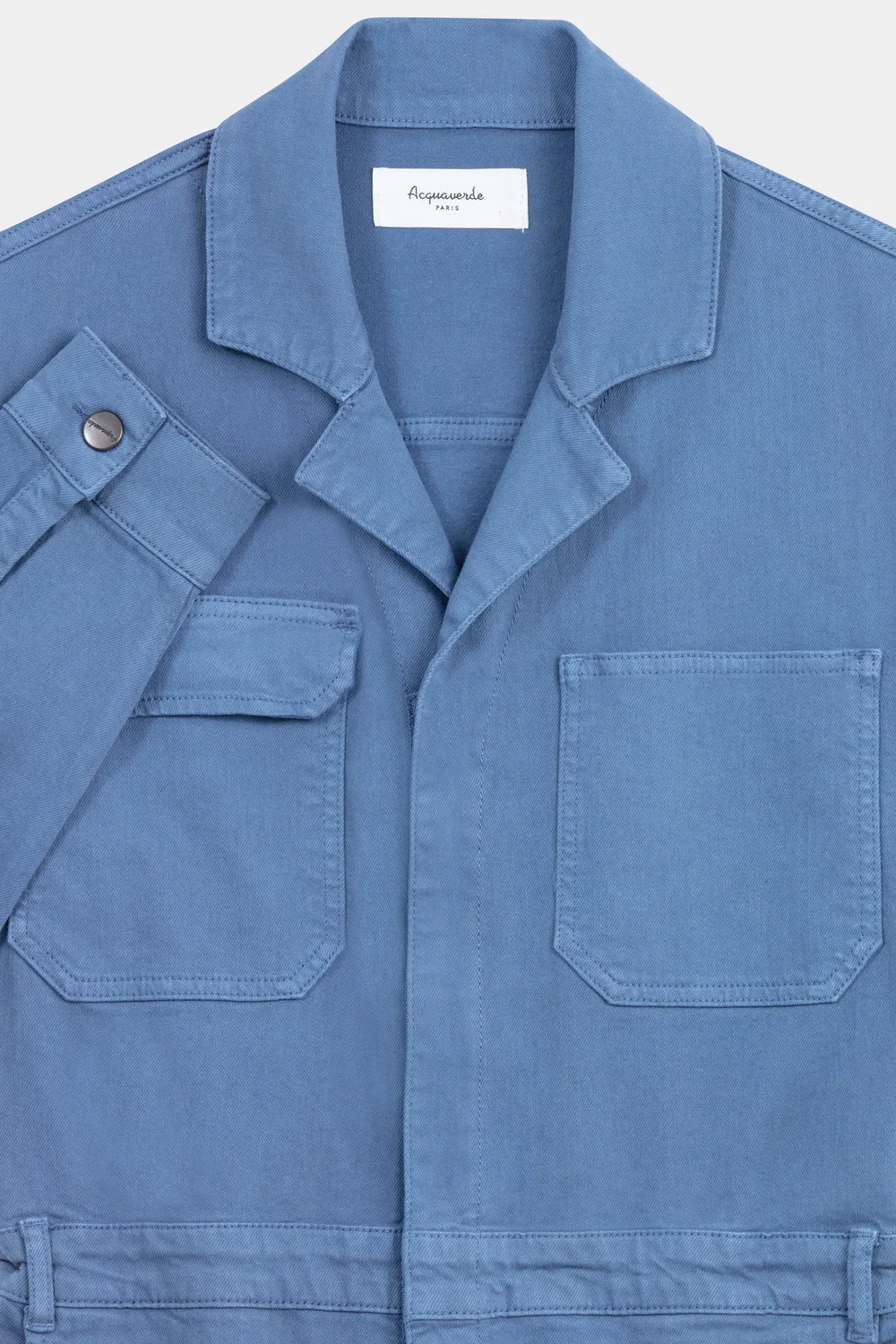 Acquaverde Dockers tuta Working Blue cotone stretch