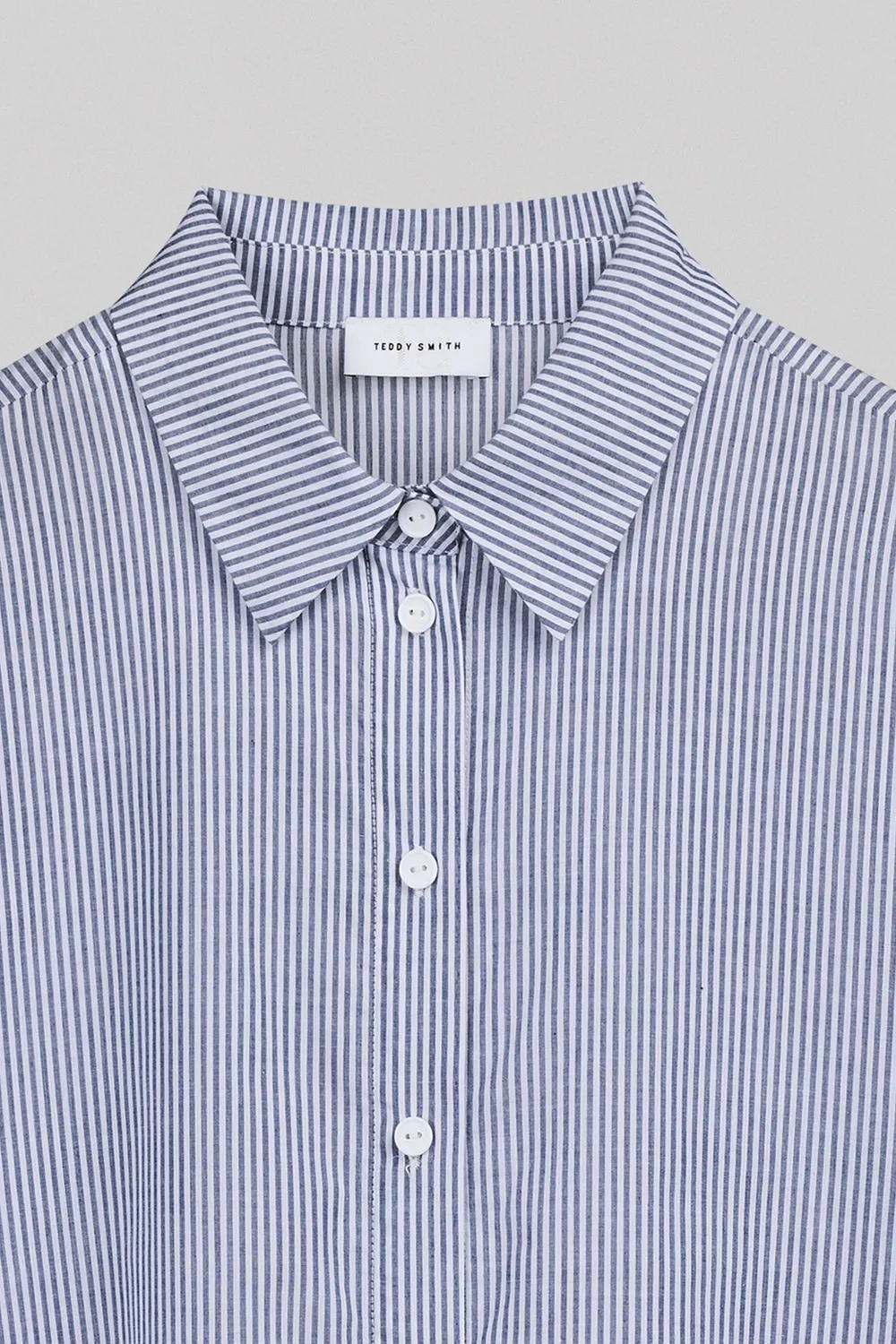 Teddy Smith C-Amy ML Blanc camicia donna bianca