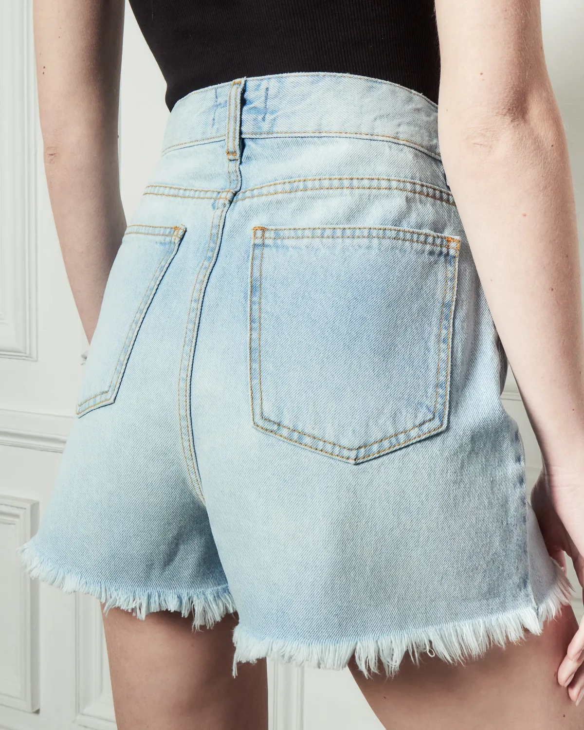 Acquaverde Linny shorts jeans Used Bleached