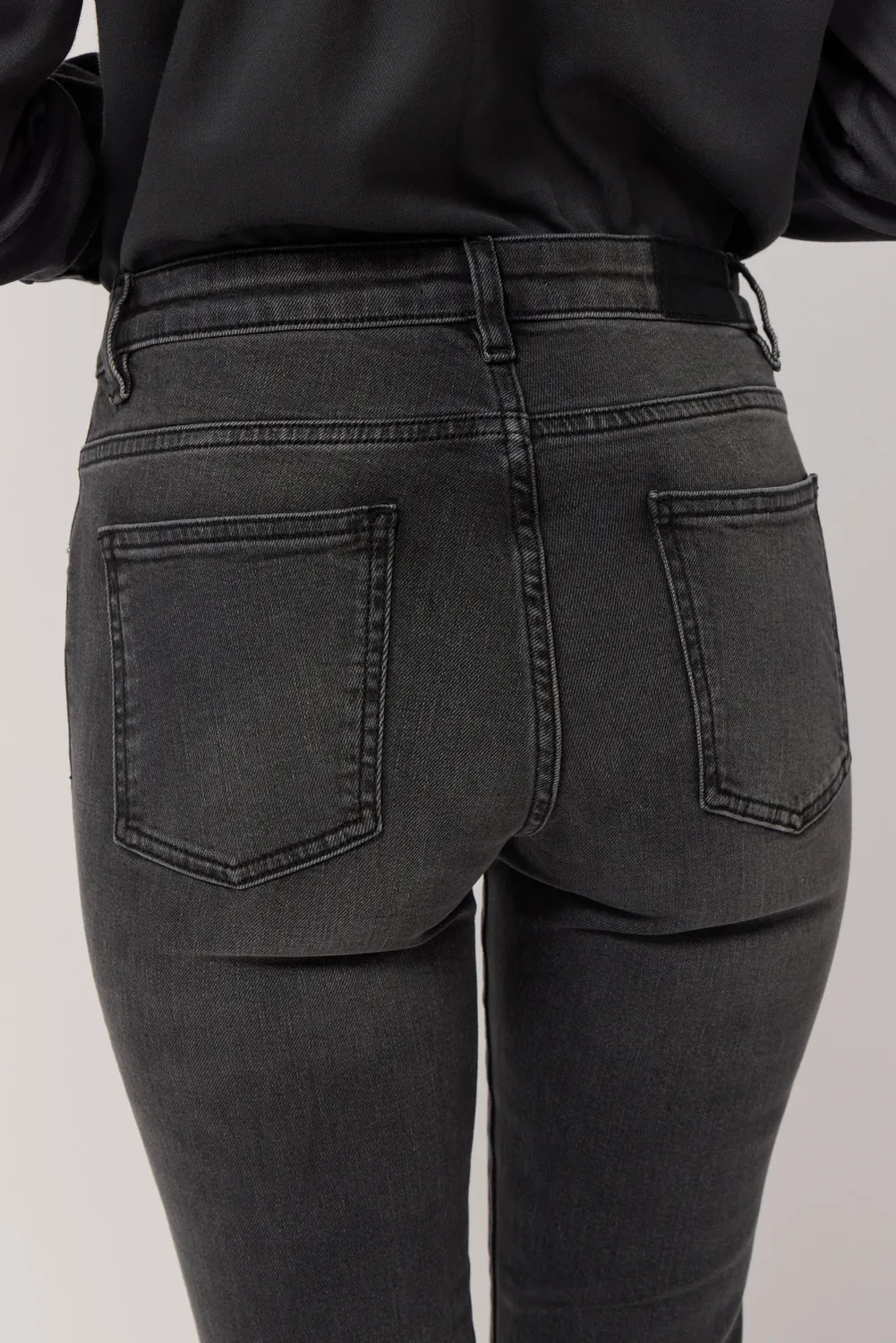 acquaverde Cara pantaloni Used Grey bootcut