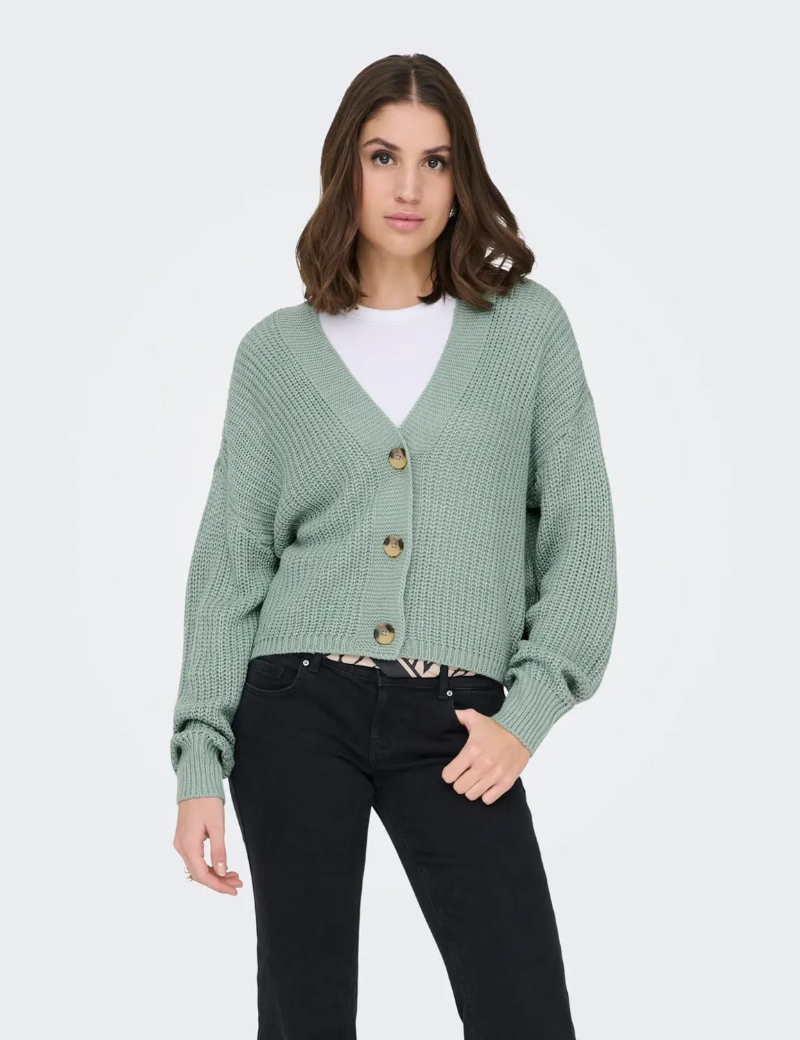ONLY Onlcarol Knitted cardigan donna maglia aperta