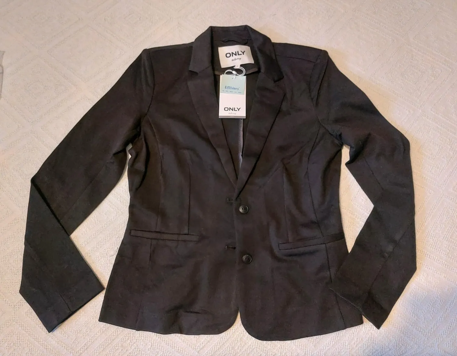 ONLY ONLPOPTRASH Blazer Midi Donna Nero