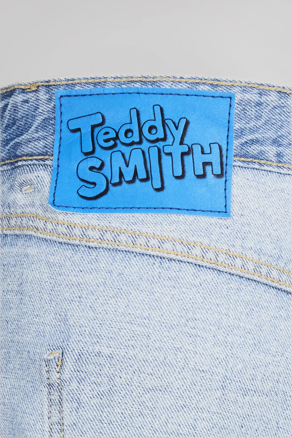 Teddy Smith Tomboy Fripp Light jeans dritti vita bassa